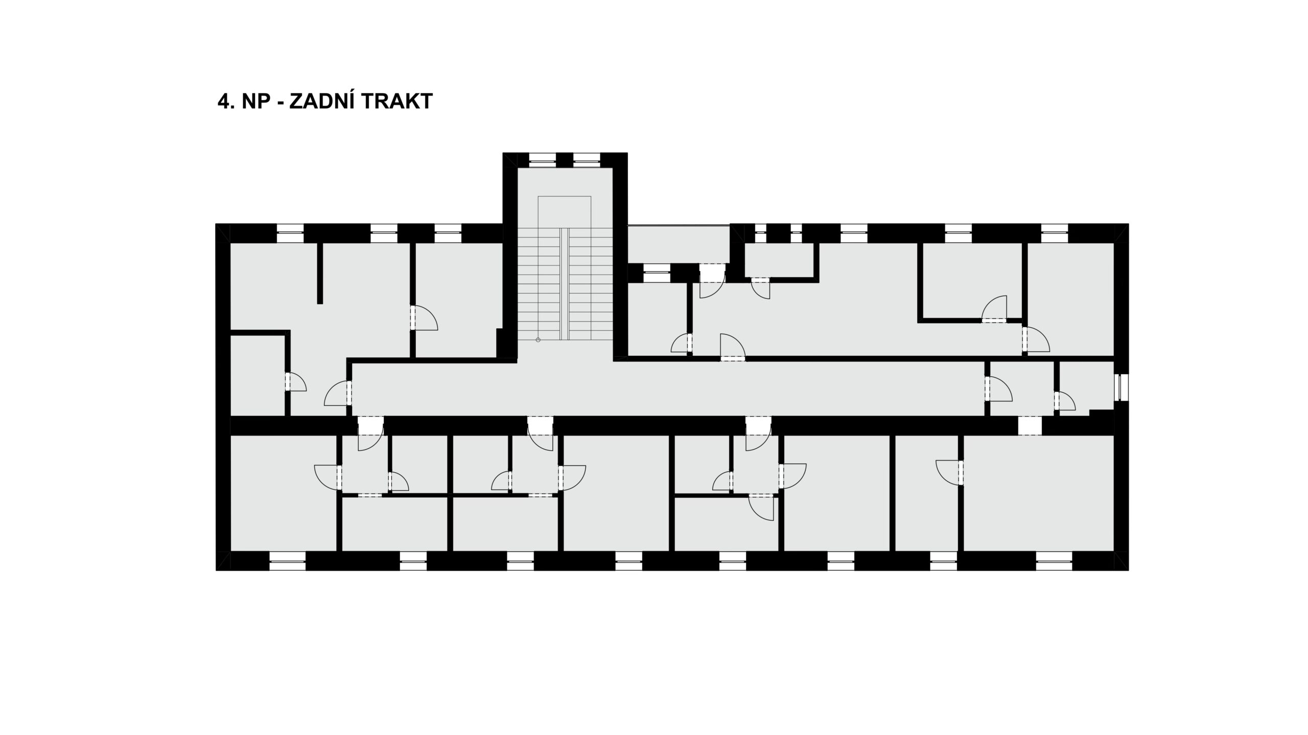 Zadní trakt – 4NP